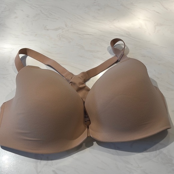 Seamless Enbliss Front Close Racerback Tan Bra - Picture 1 of 3